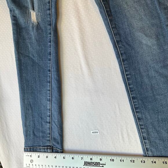 Joe’s Big Girl Skinny Jeans size 16 Blue Mid Rise Stretch Boot Adjustable Waist - Picture 7 of 12
